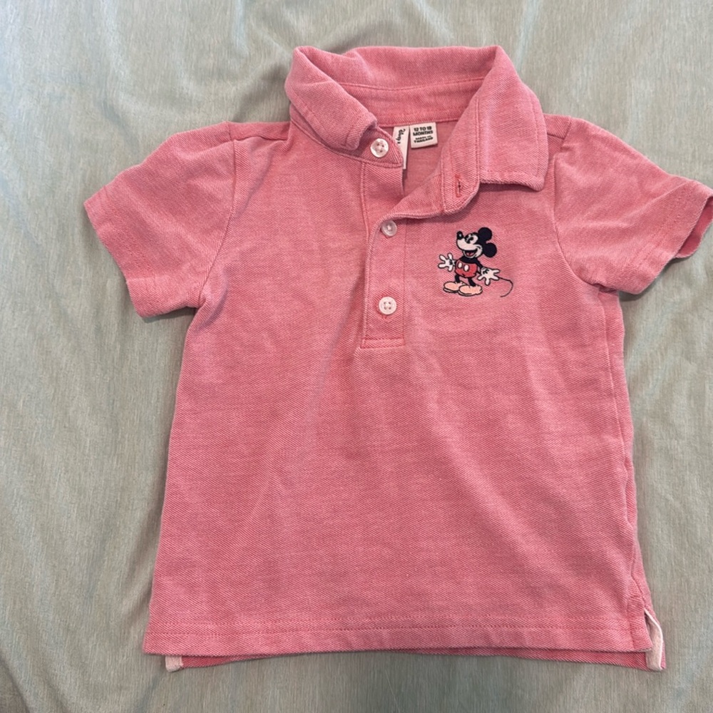 Disney X Janie and Jack polo shirt